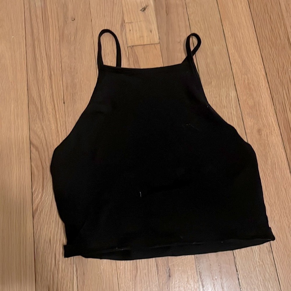 Cute black crop